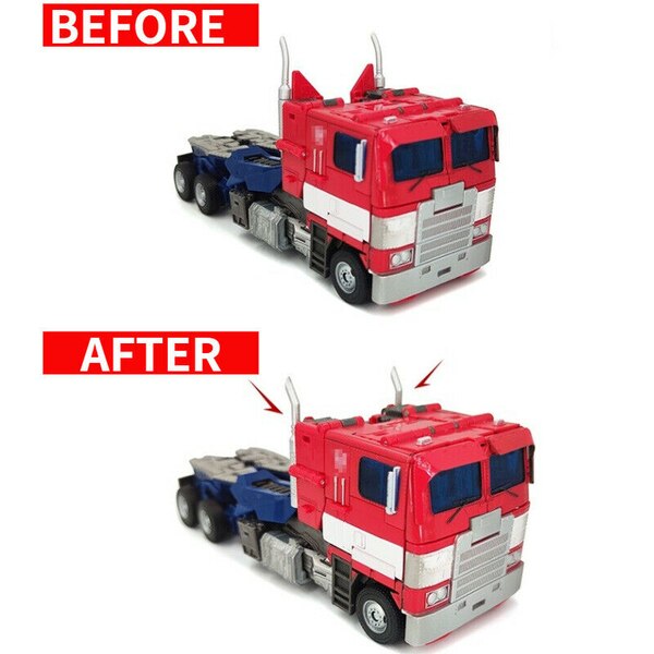 Go Better MasterPiece MPM 12 Optimus Prime Smokestack Panels Upgrade Kit  (4 of 8)